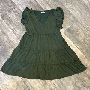 Max Studio Green Sundress. Size L.